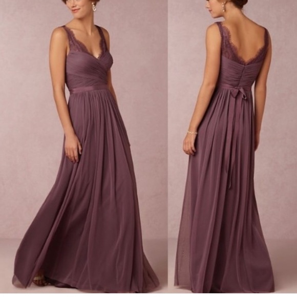 hitherto Dresses & Skirts - Stunning Hitherto Fleur Antique Orchid Gown 💕